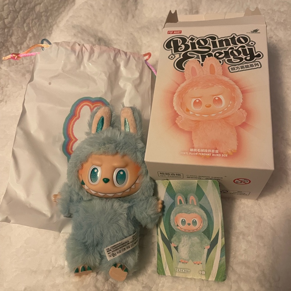 POPMART Labubu Big Into Energy Serenity Figure